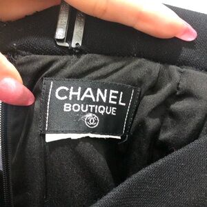 Black Chanel  Skirt
